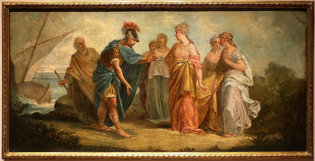 Francisco de Goya y Lucientes - 322, Enea arriva in Italia, Antiquarium Arborense